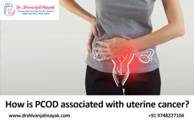 How is PCOD associated with uterine cancer?